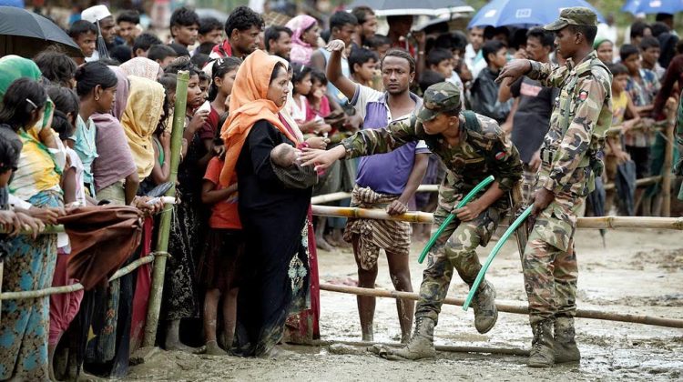বাবার কোলে সন্তানের লাশ, ফুঁসছে মায়ানমার